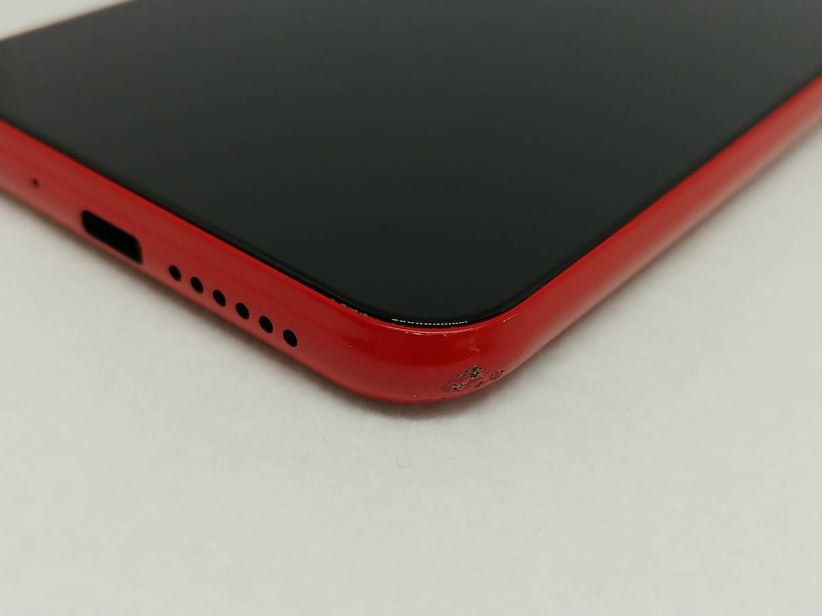 Y!mobile ZTE Libero 5G A003ZT レッド スマートフォン・携帯電話