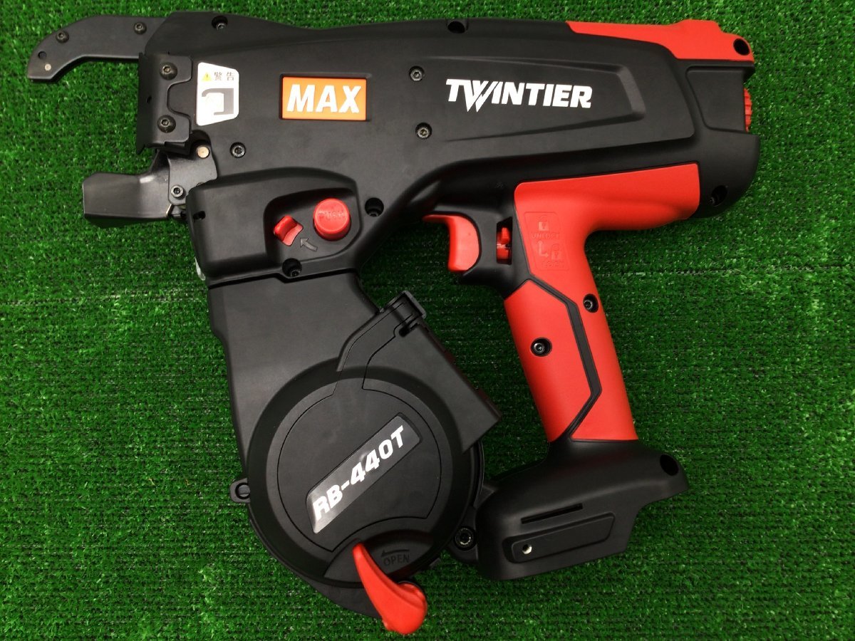 鉄筋結束機 MAX マックス RB-440T リバータイヤ ☆中古品☆ 充電器 