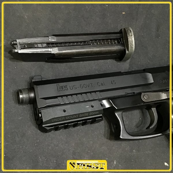 ミリタリー 東京マルイ socom mk23 固定ガス 外部ソース仕様