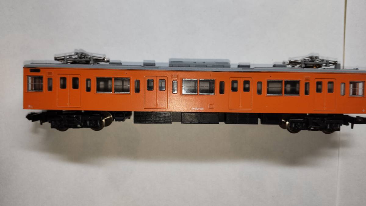 KATO 201系 試作車 オレンジ 4両セットジャンク kato 201系 試作車 改造ベース車両 6両 ジャンク(Nゲージ)｜売買され