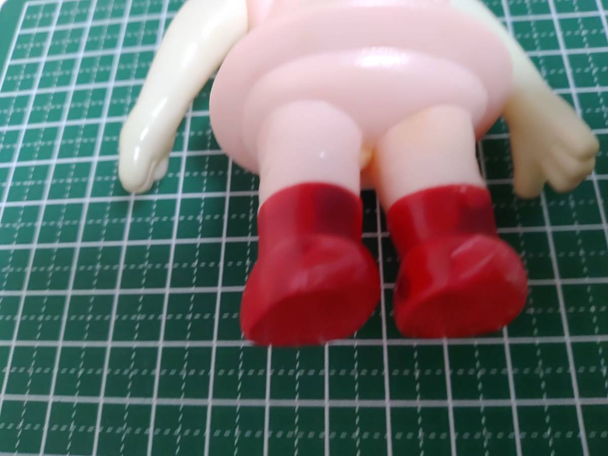 76年ポピー製 Mソフビ ロボメロ （足の付け根にシミ汚れあり）がんばれ 