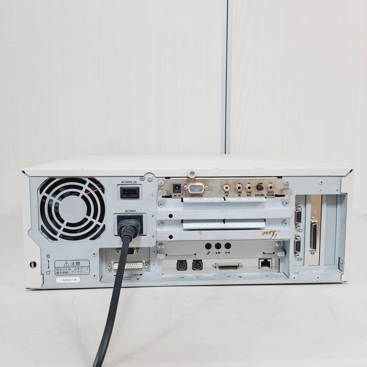 A5930】 NEC PC-9821RaⅡ23 PC9821RA223N30 旧型 PC 通電のみ確認済み 