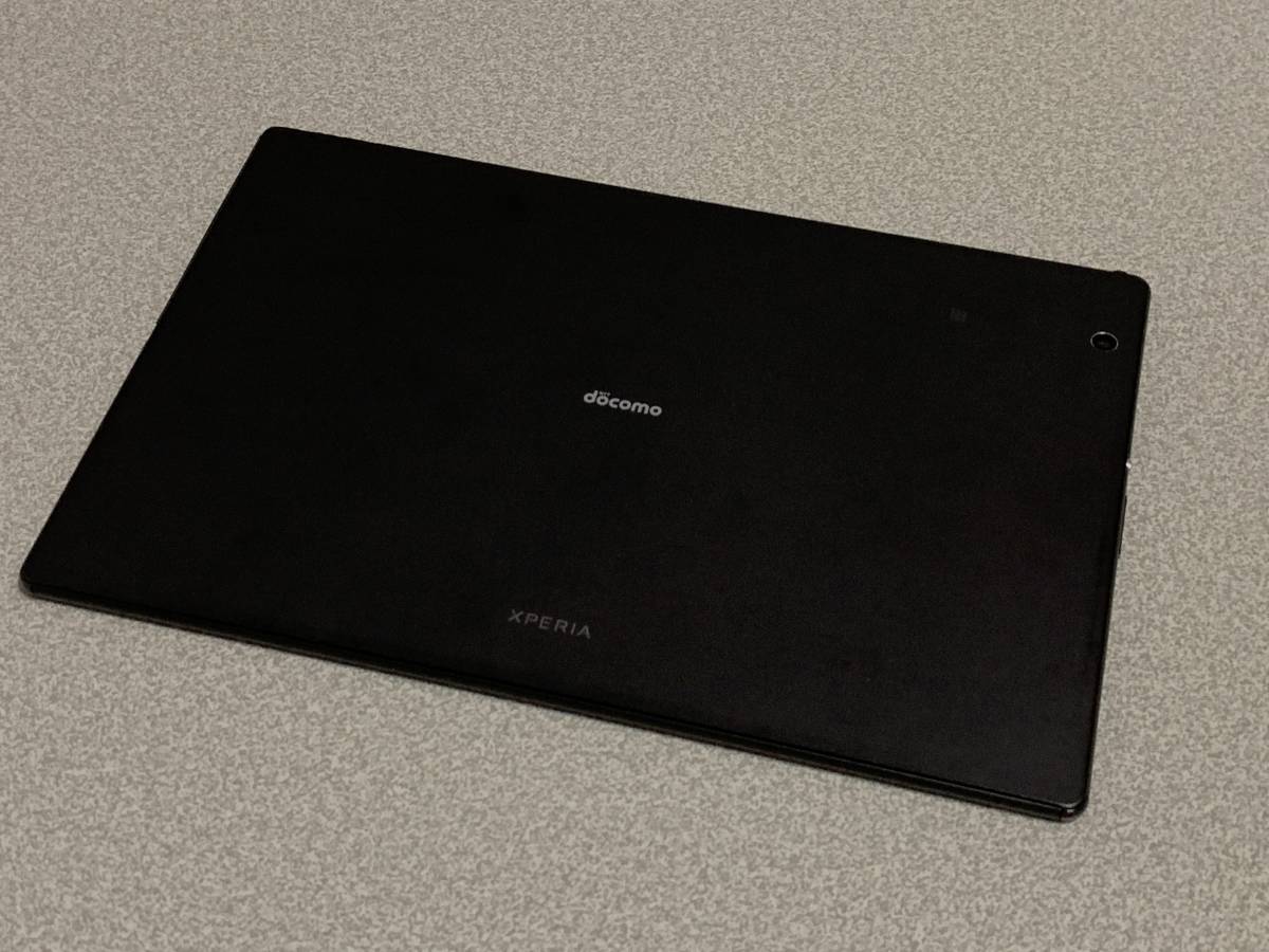 SONY Xperia Z4 Tablet 32GB ブラック SIMフリー SO-05G ドコモ ソニー