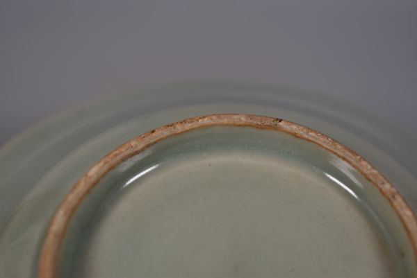 w龍泉窯 砧青 輪花青磁皿 天龍寺 七官青磁 唐物