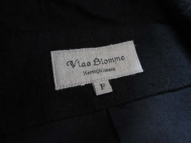 美品 2021AW Vlas Blomme / ヴラスブラム 13412111 Blushed Linen 