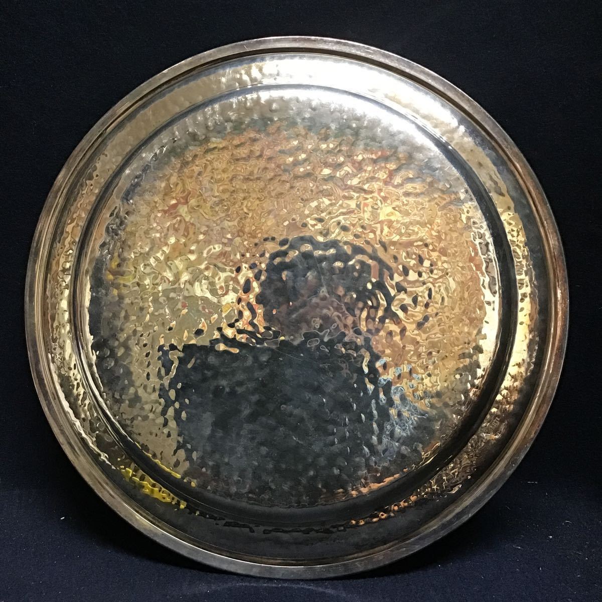 Silver Plate シルバープレート Ornate Metal PLATE） シルバー