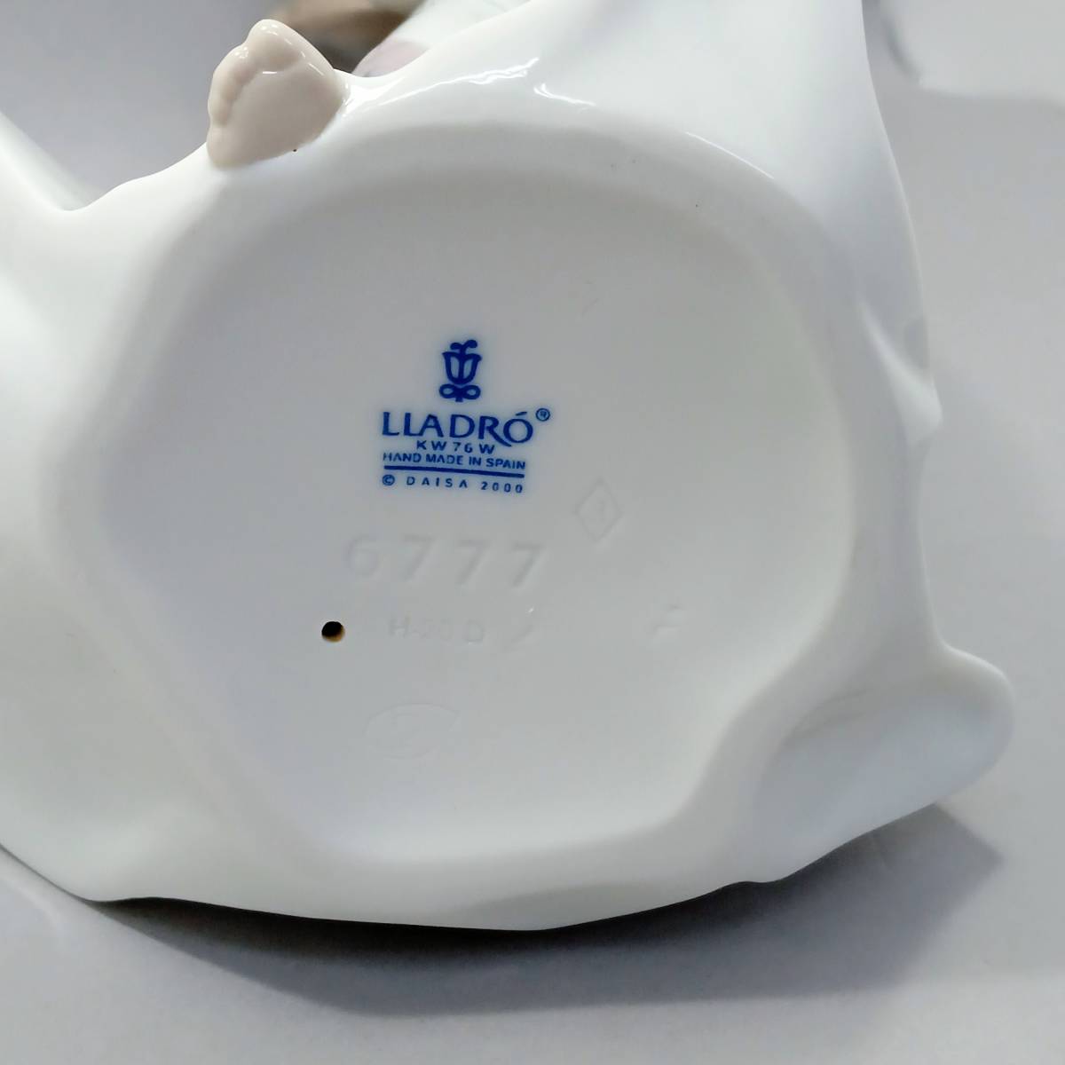 ◇リヤドロ LLADRO フィギュリン 私の宝物 指・蝶欠け・箱取れ◇同梱