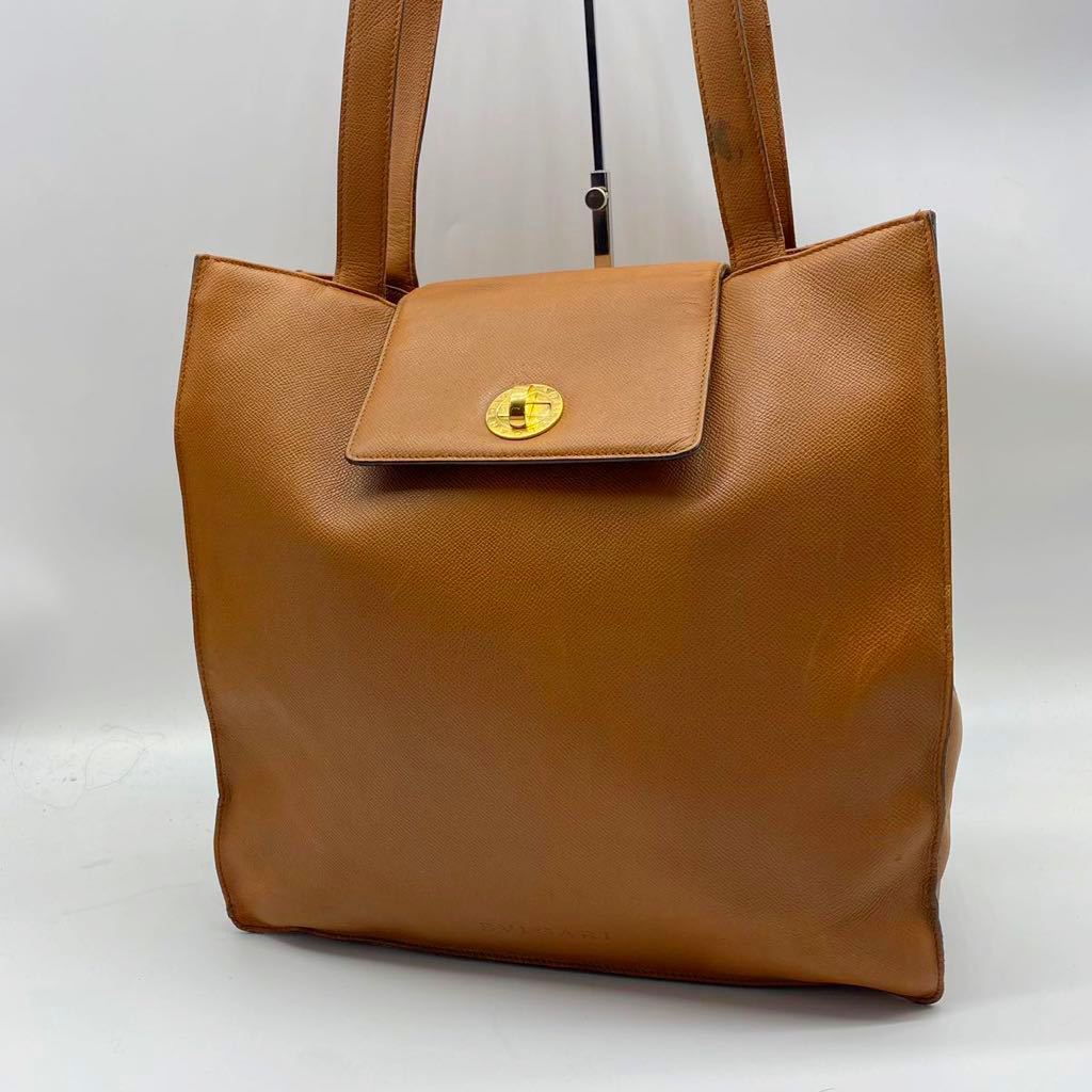 1円【最高級】BVLGARI ブルガリ トートバッグ ショルダーバッグ ロゴ 