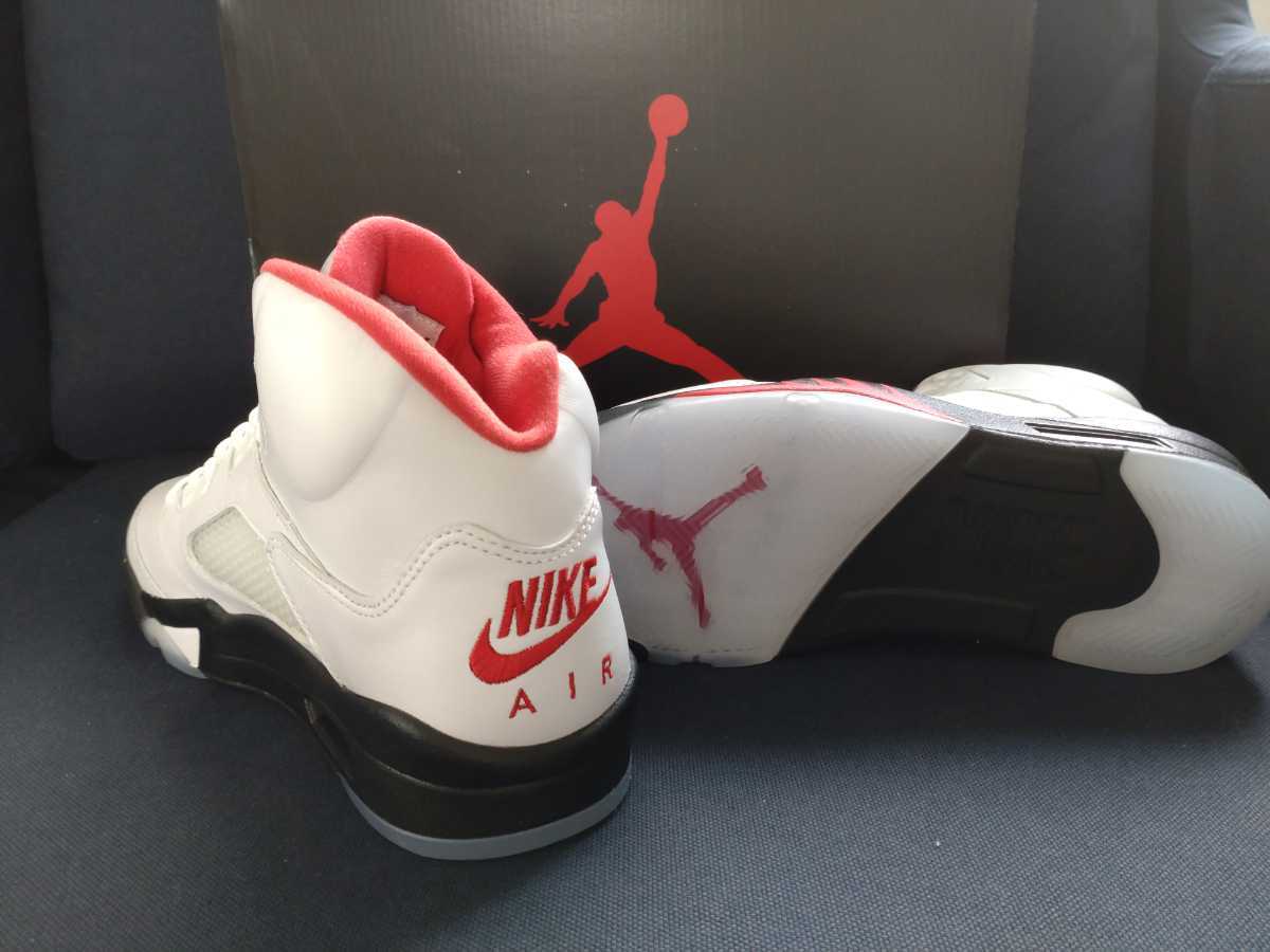 NIKE AIR JORDAN5 RETRO OG FIRE RED　2020年 26.5cm 新品未使用 スラムダンク流川モデル