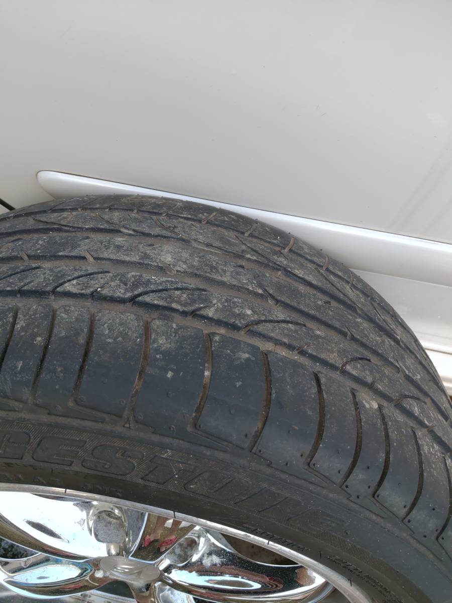 WORK VS-KF ワーク 17インチ 8.5J 114.3 5穴　深リム　絶版　稀少　人気　245/45R17　2本　ドリケツ_4