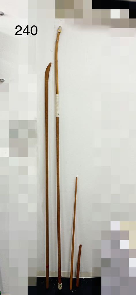 【正規品，お得】 CF180 薙刀 長刀 なぎなた 220cm/194cm/101cm/36cm 現状品 動作未確認(槍、薙刀)｜売買されたオークション情報、yahooの商品情報をアーカイブ公開 - オークファン 槍、薙刀