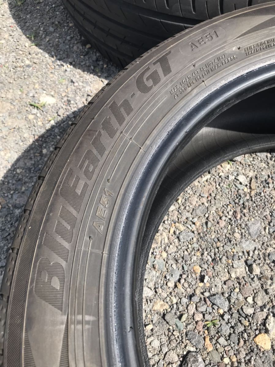 中古 4本セット ヨコハマ ブルーアースGT 185 55 R16 83V 検) サマー  