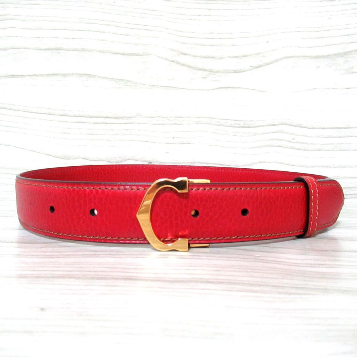 1円 □美品□ カルティエ Cartier ショルダーバッグ ポシェット マスト 