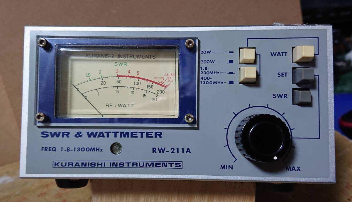 RW-211A クラニシ KURANISHI - Yahoo!オークション SWR SWR-WATTMETER