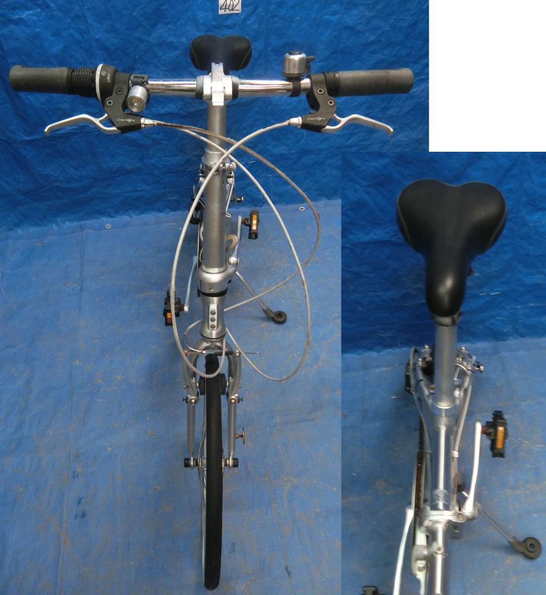 0709-402）DAHON ROUTE ダホン ルート 折り畳み自転車 部品取り