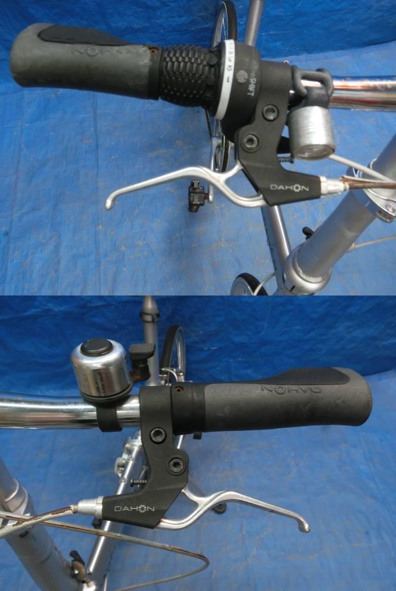 0709-402）DAHON ROUTE ダホン ルート 折り畳み自転車 部品取り