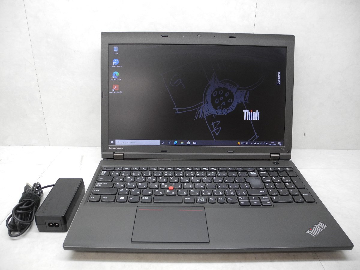 Lenovo ThinkPad L540 第4世代 Core i5 4200M 4GB 500GB Win7 WPS
