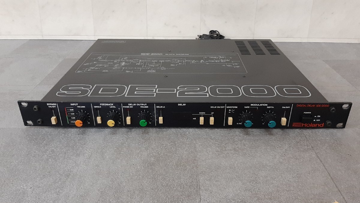 SDE-2000 Roland Digital Delay デジタルディレイ ローランド