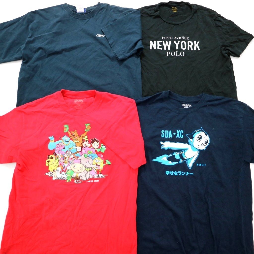 ◎古着屋系 ブランドMIX Tシャツ set ラルフ CHAMPION 他 (メンズL) 16枚