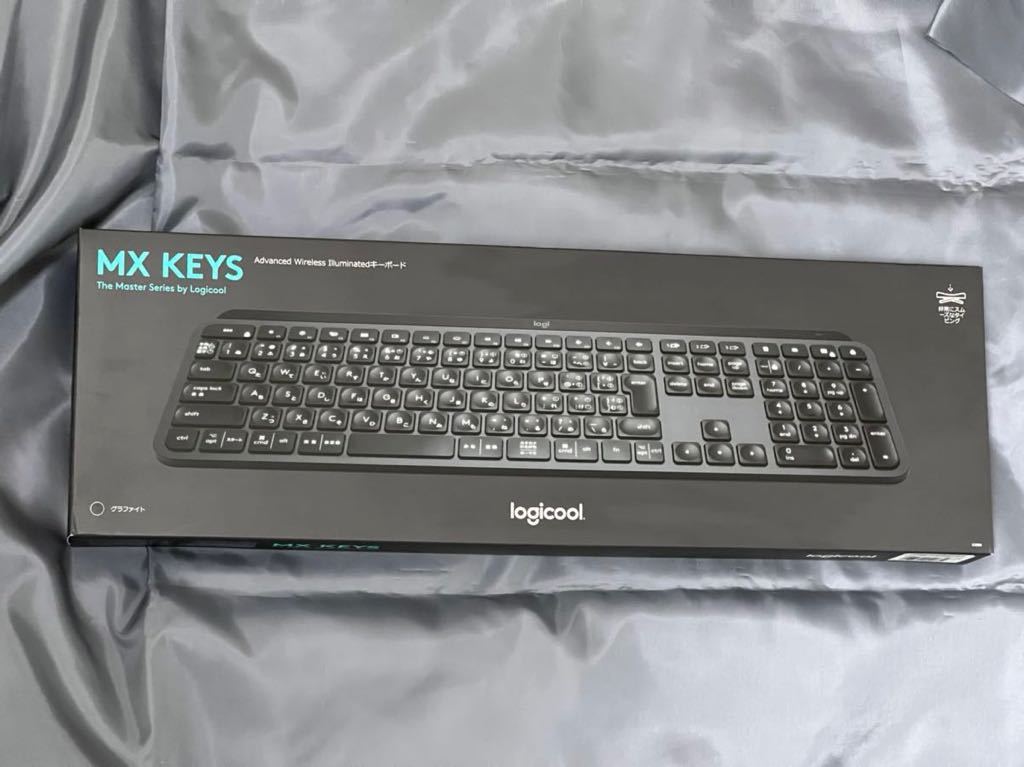 logicool ワイヤレスキーボード MX KEYS KX800 中古品(ワイヤレス 
