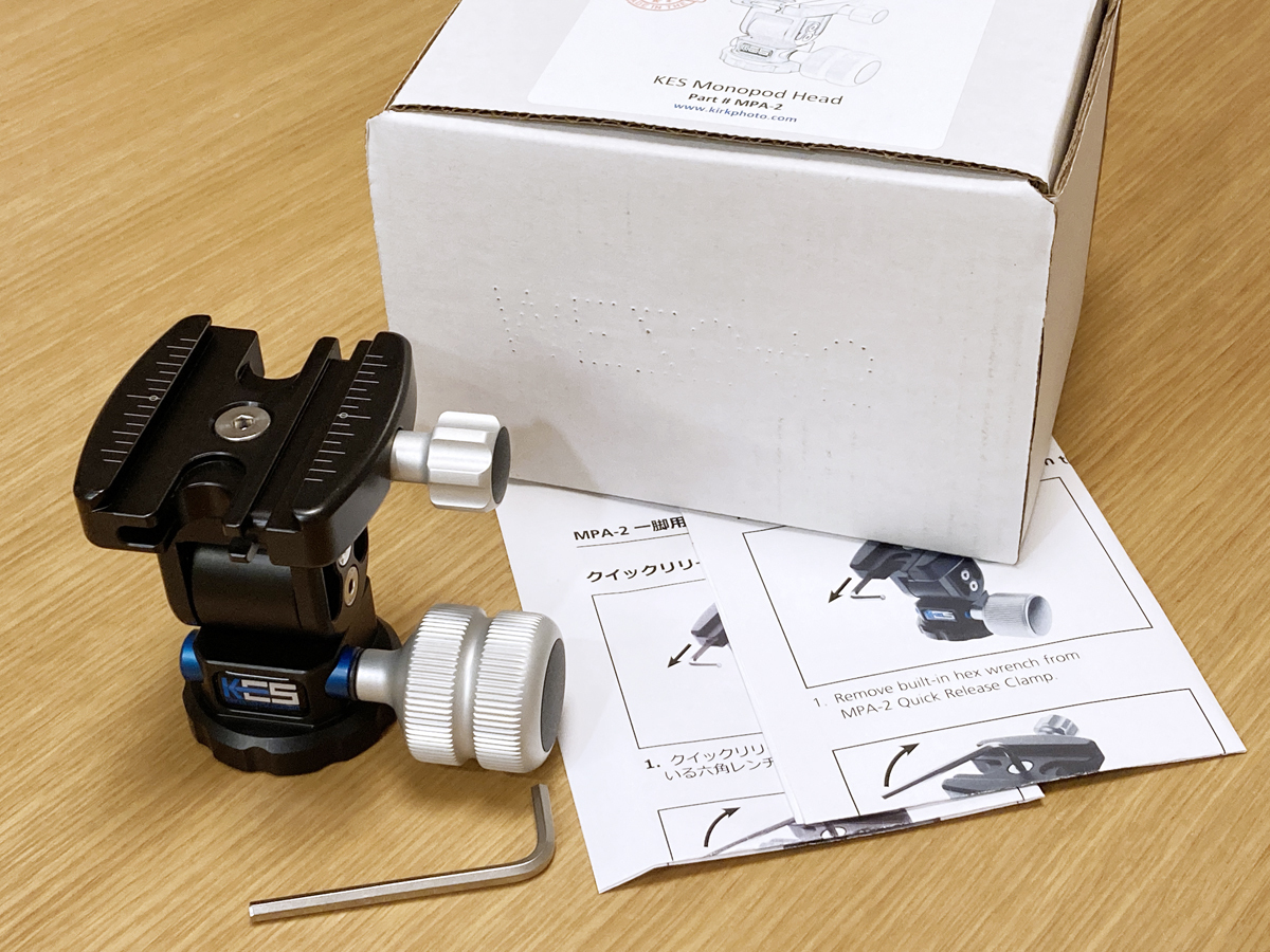 KIRK New一脚用雲台 MPA-2N3 極上品！最低落札無し！ 【公式通販】