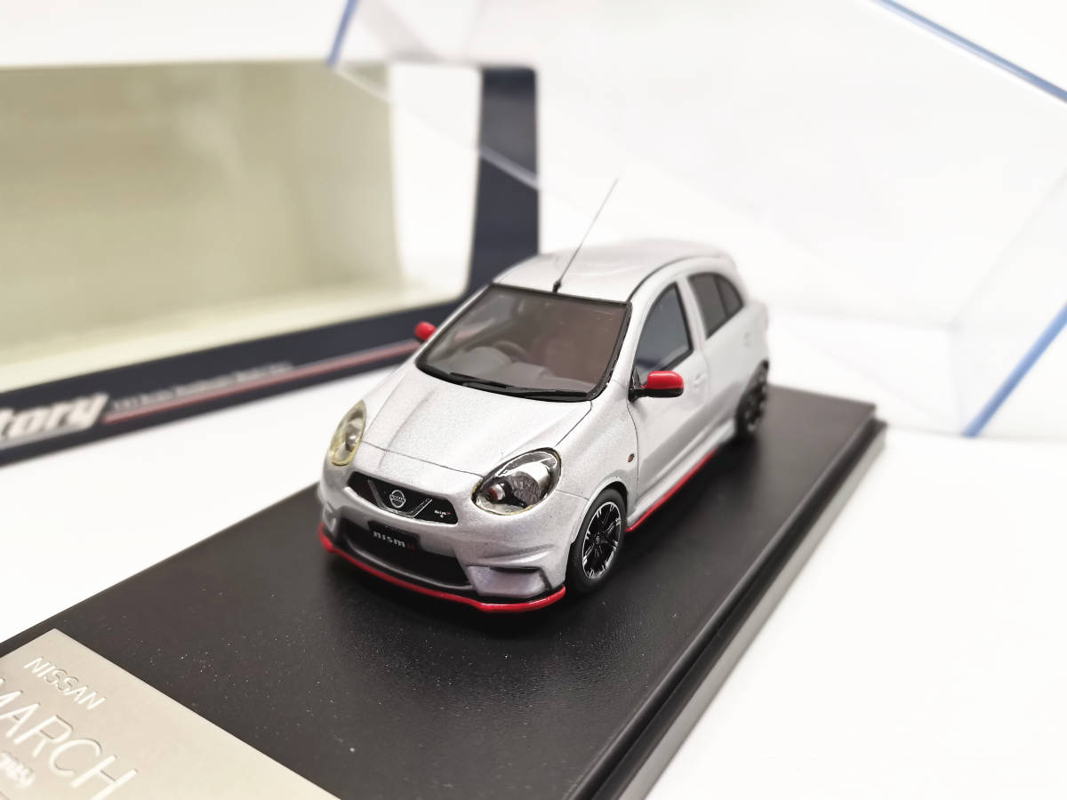 【新作登場，限定セール】 Hi-Story 1/43 ニッサン マーチ ニスモ S 2015 銀 122X45(乗用車)｜売買されたオークション情報、yahooの商品情報をアーカイブ公開 - オークファン 乗用車