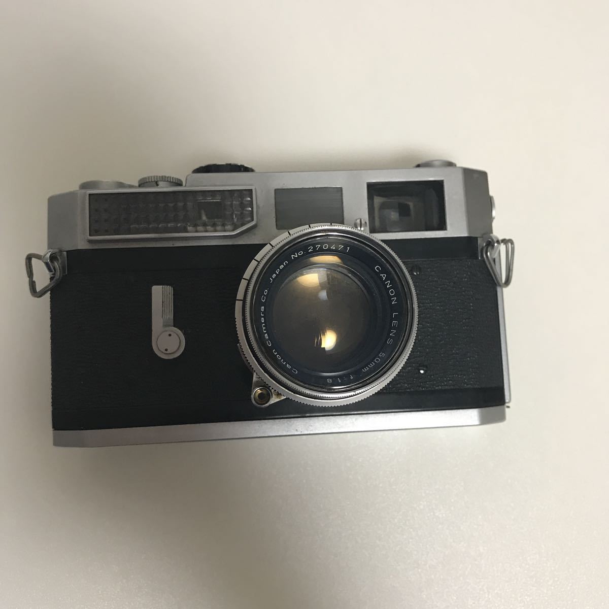 ジャンク Canon Model 7 + 50mm f1.4 レンズセット カメラ、光学機器 1