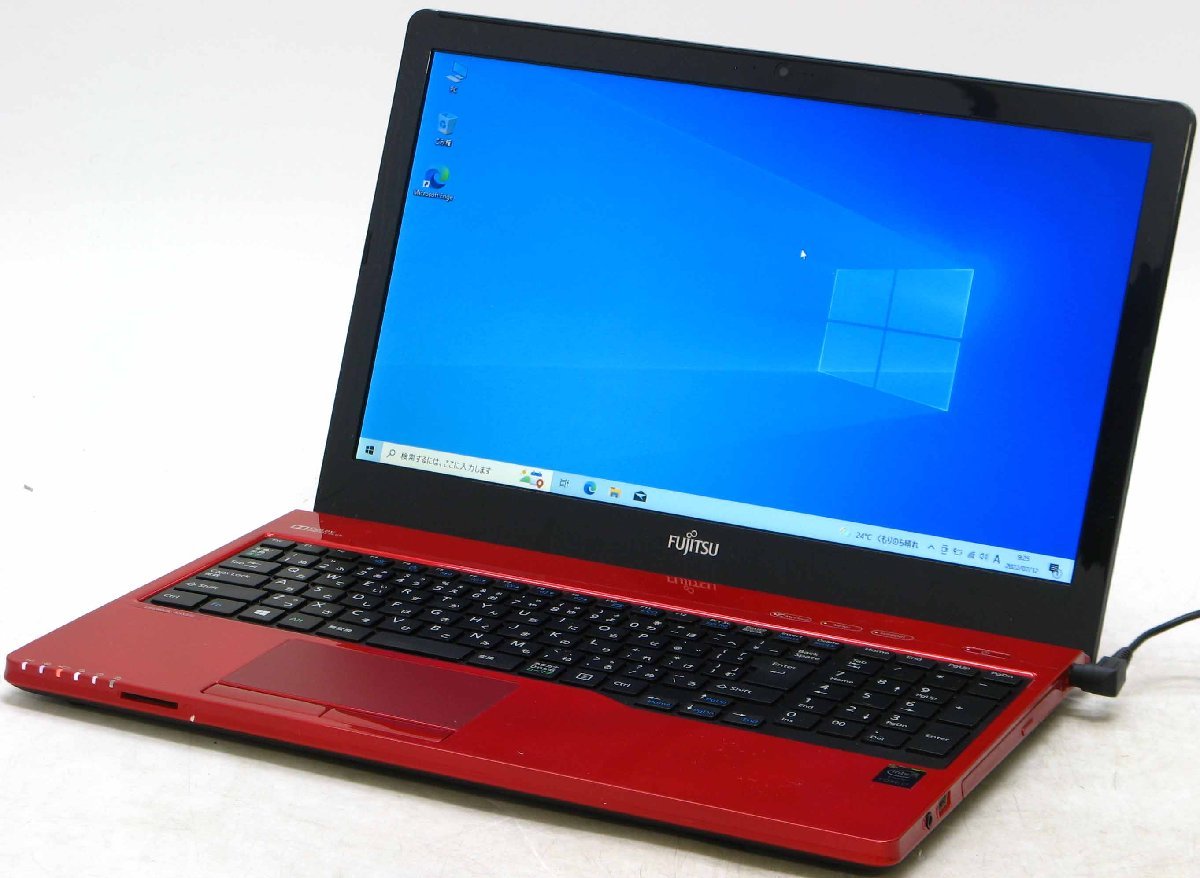 富士通 Lifebook AH53/U FMVA53UR ■ i7-4722HQ/8G/1TB/大容量HDD/BD-RE/Webカメラ/中古美品/ルビーレッド/Windows 10 ノートパソコン #1
