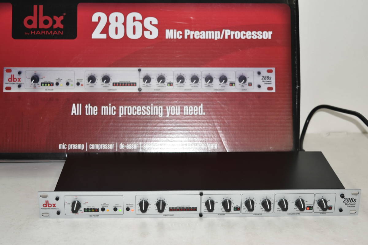dbx 286A マイクプリアンプ 音響機器 pa機器 dbx 286A マイク