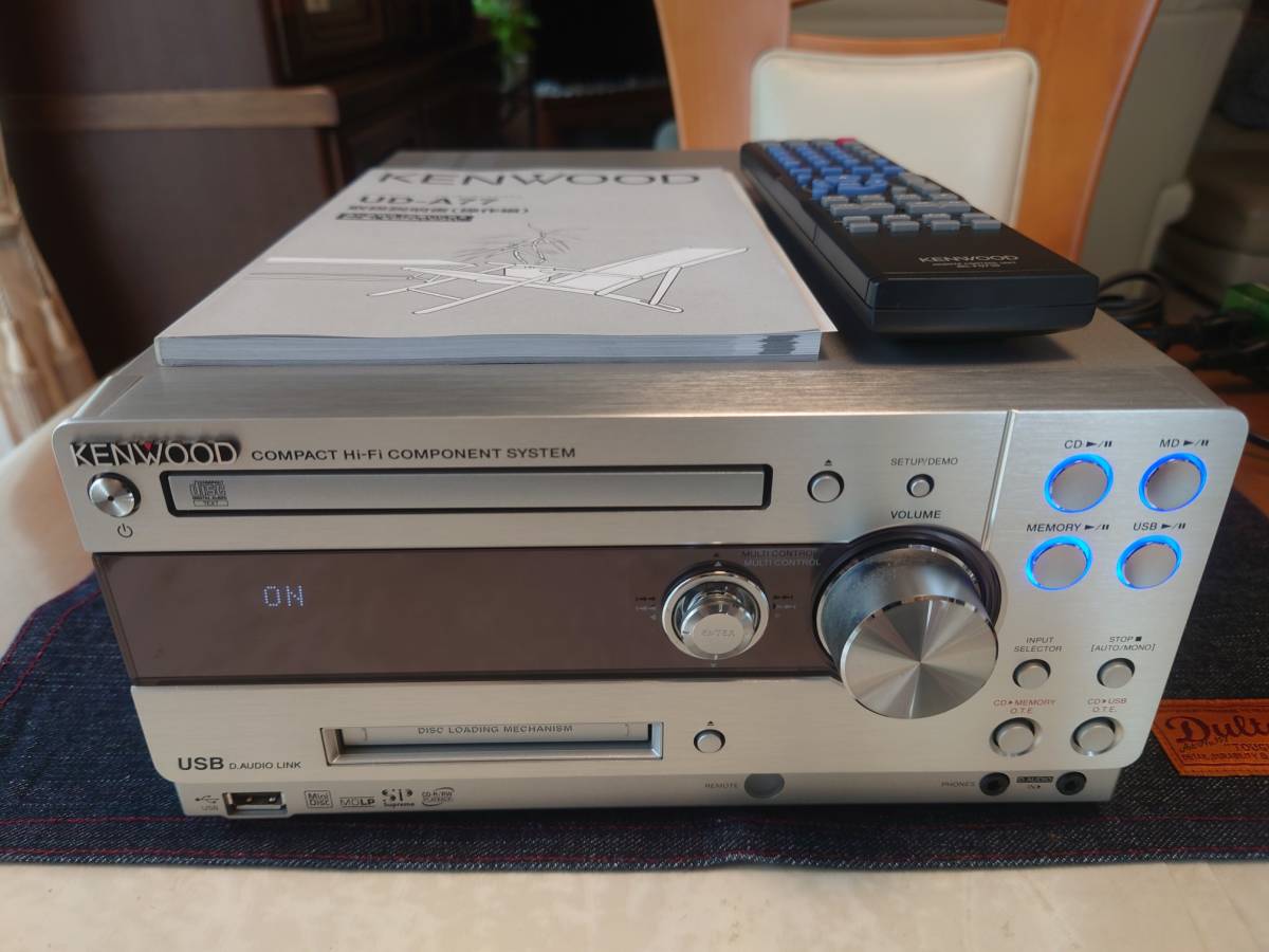 KENWOOD ミニコンポ RD-UDE77WSD ケンウッド UD-E77WSD 価格比較