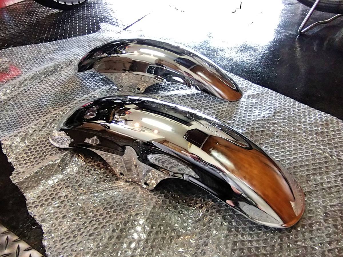 美品】PMC Z1/Z2 フロントフェンダー（NEW】Kawasaki Genuine Z1 KZ900 