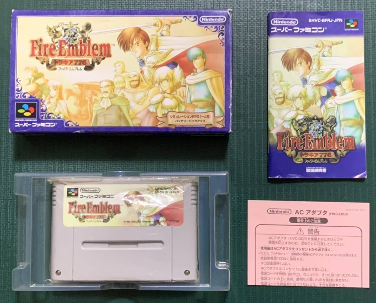 SFC ファイアーエムブレム トラキア776 箱説明書付 