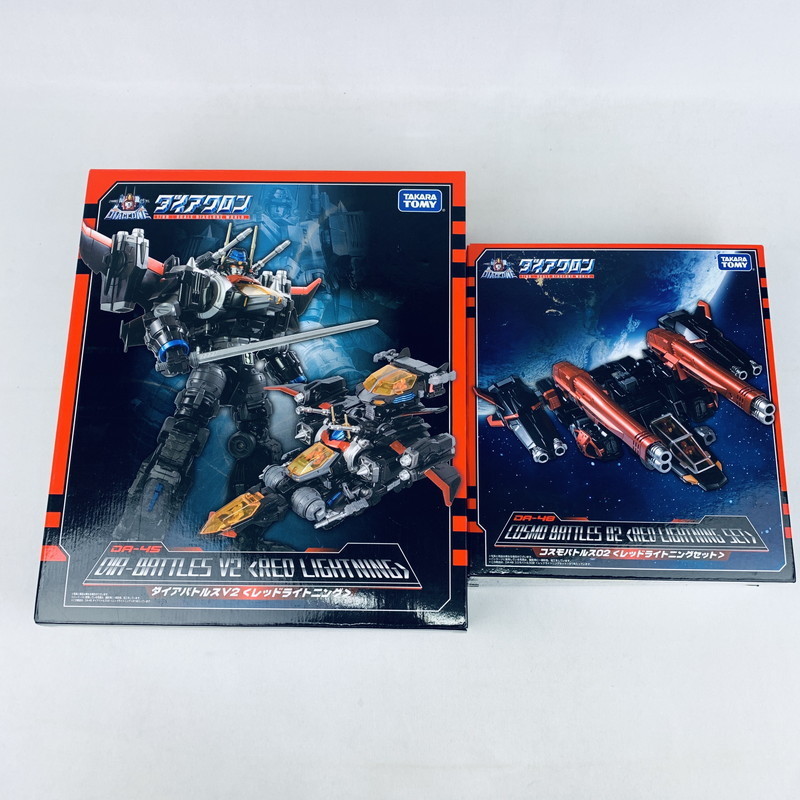 中古美品】 1円スタート!!! ダイアクロン ダイアバトルスV2 レッド