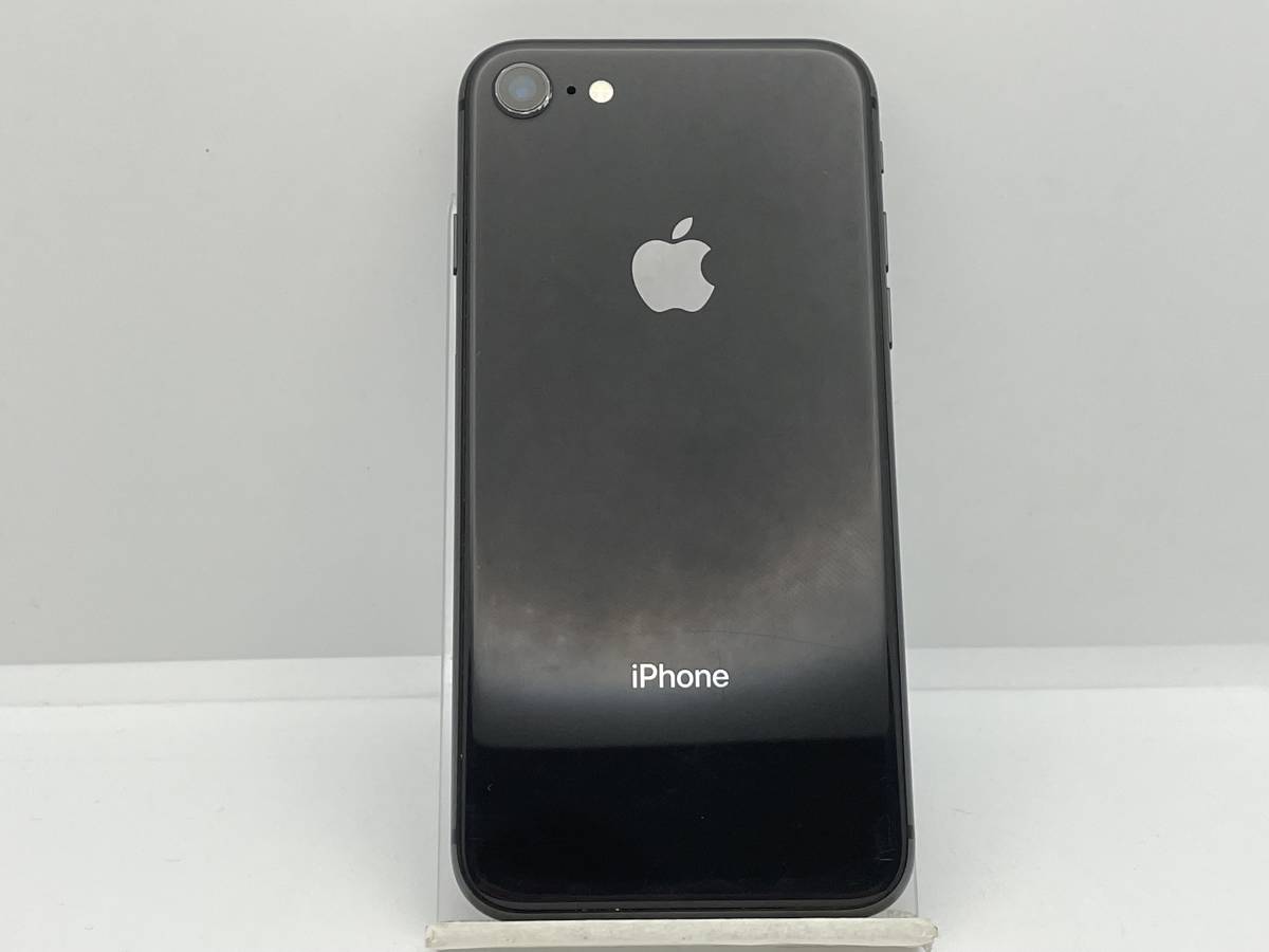 中古・ジャンク】液晶割れ・浮き Apple iPhone 8 64GB SoftBank グレイ 