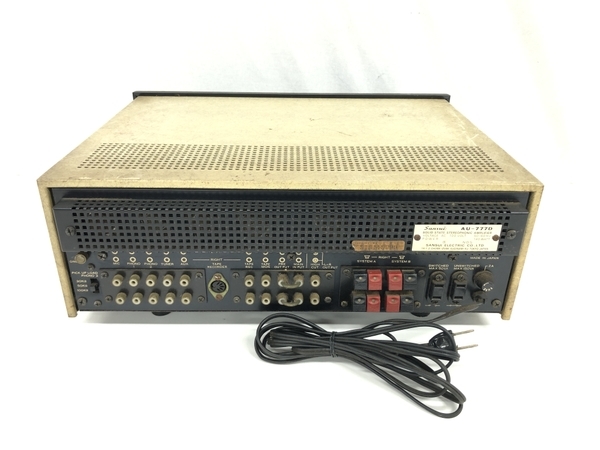 ヴィンテージオーディオ Sansui AU-777D プリメインアンプ 動作品 SANSUI AU-777D ヴィンテージプリメインアンプ 良品 音出OK 1円