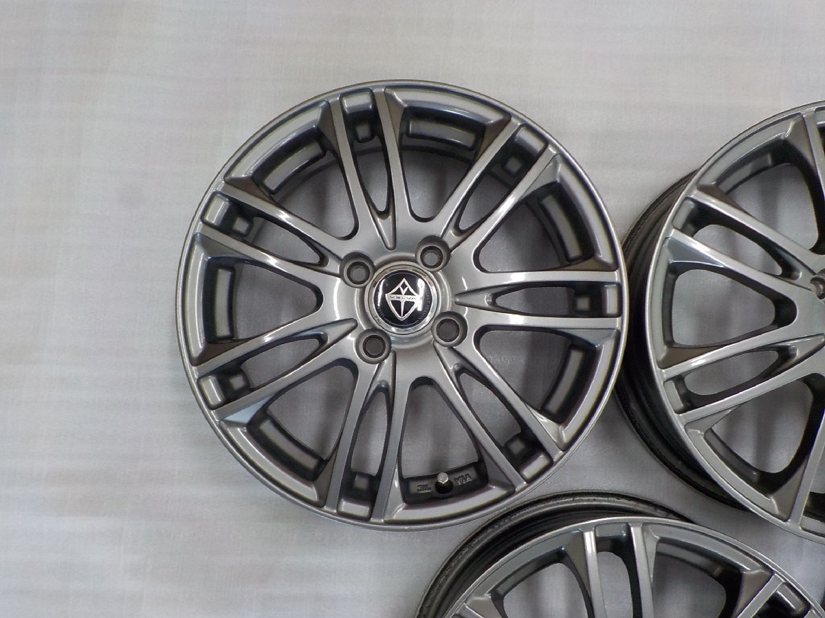 ウエッズ - Weds - 】 VELVA ZS 15インチ アルミホイール 4本 4H 