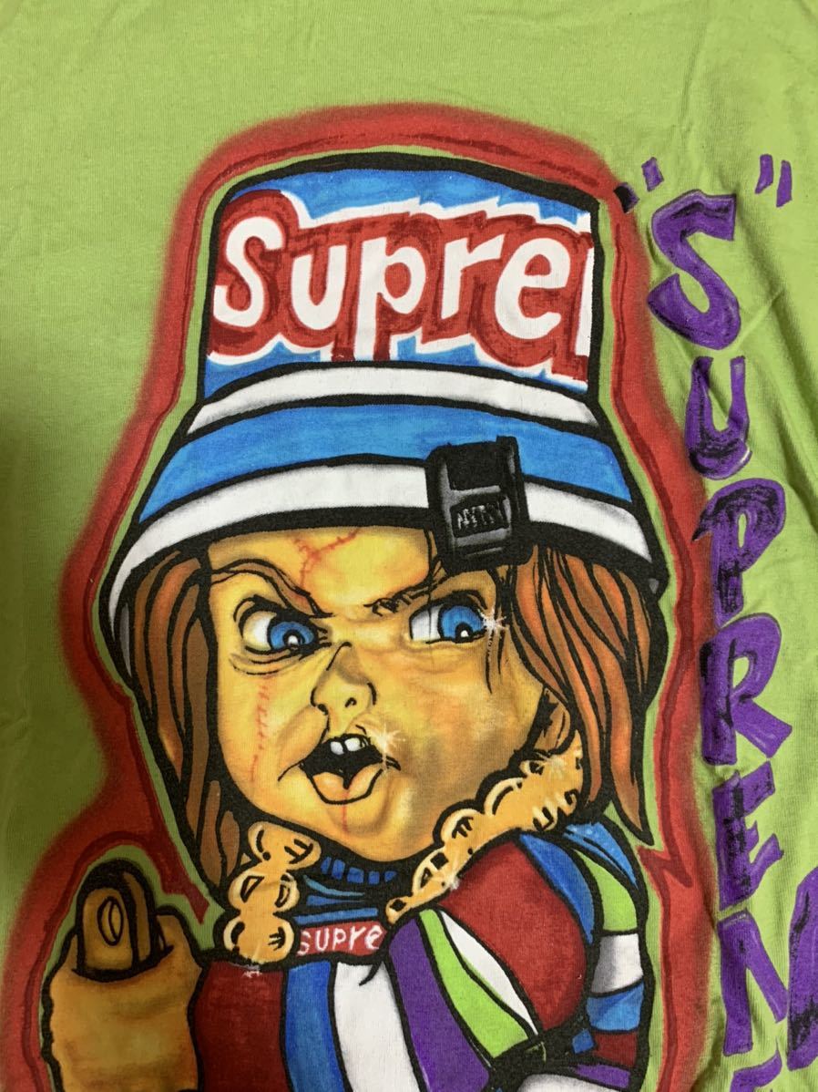 人気セール，低価 シュプリーム チャッキー 2014SS Lサイズ 訳アリ supreme Tシャツ(Lサイズ)｜売買されたオークション情報、yahooの商品情報をアーカイブ公開 - オークファン 男性用