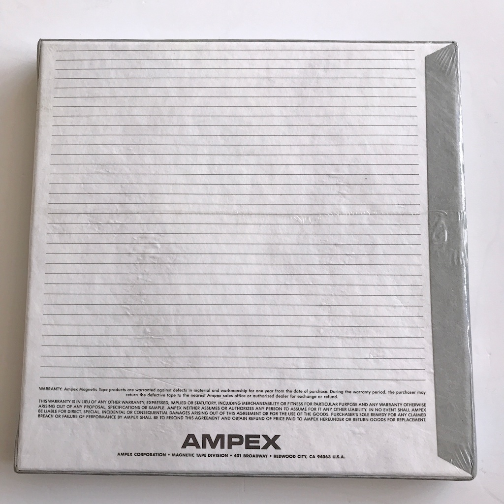 オープンリールテープ 7号リール 未開封 AMPEX 456 GRAND MASTER