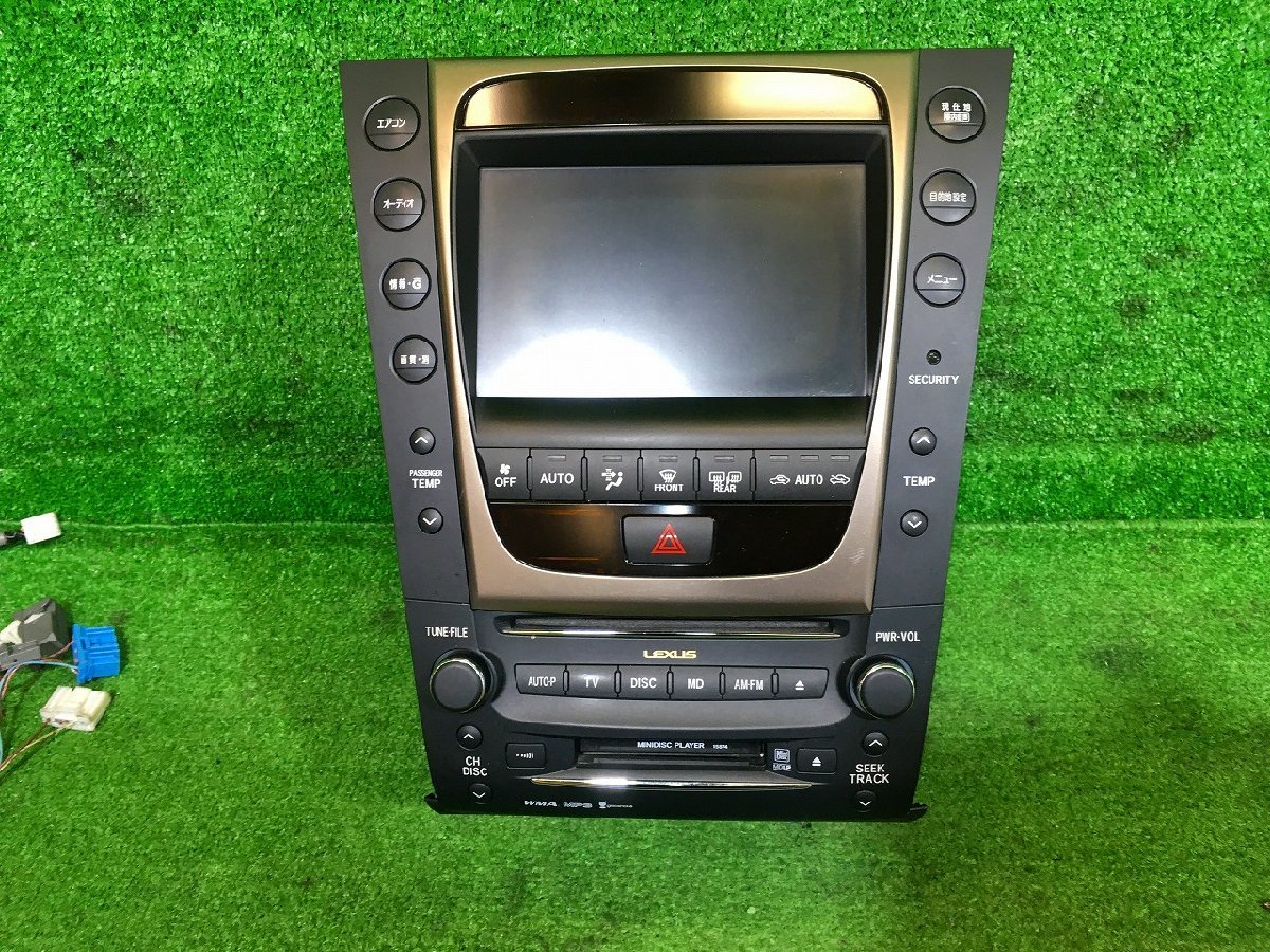 レクサスGS350 GRS191 HDDナビ 柔らかく マルチナビ86430-30121