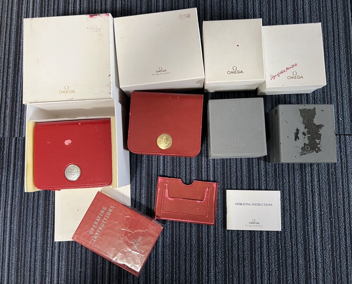 オメガ OMEGA 純正 ケース 箱 収納 - 時計用 木 Ω 保護 正規 時計 BOX
