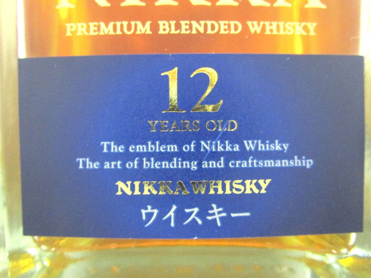東京都内限定】古酒 未開栓 THE NIKKA ザ ニッカ 12年 プレミアム