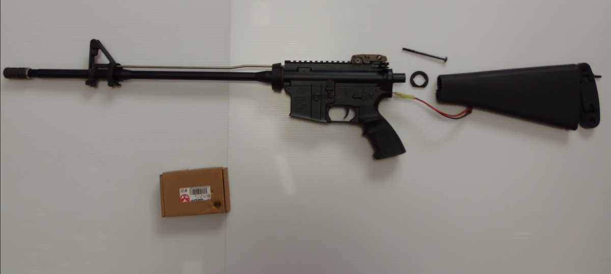ジャンク KING ARMS King Arms キングアームズ M16A4 スタンダード電動 