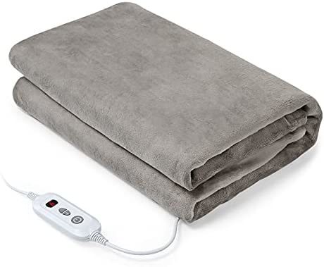 電気毛布 電気ひざ掛け 188x130cm フランネル素材 グレー 掛け布団 電気毛布 電気ひざ掛け 188x130cm フランネル素材 グレー 掛け布団