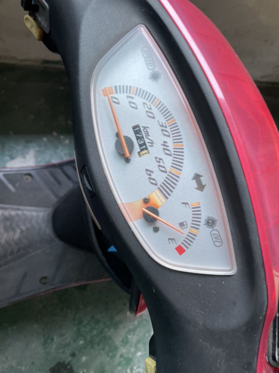 Yahoo!オークション AF35 希少 HONDA ZX 実働 サイバークリアレッド
