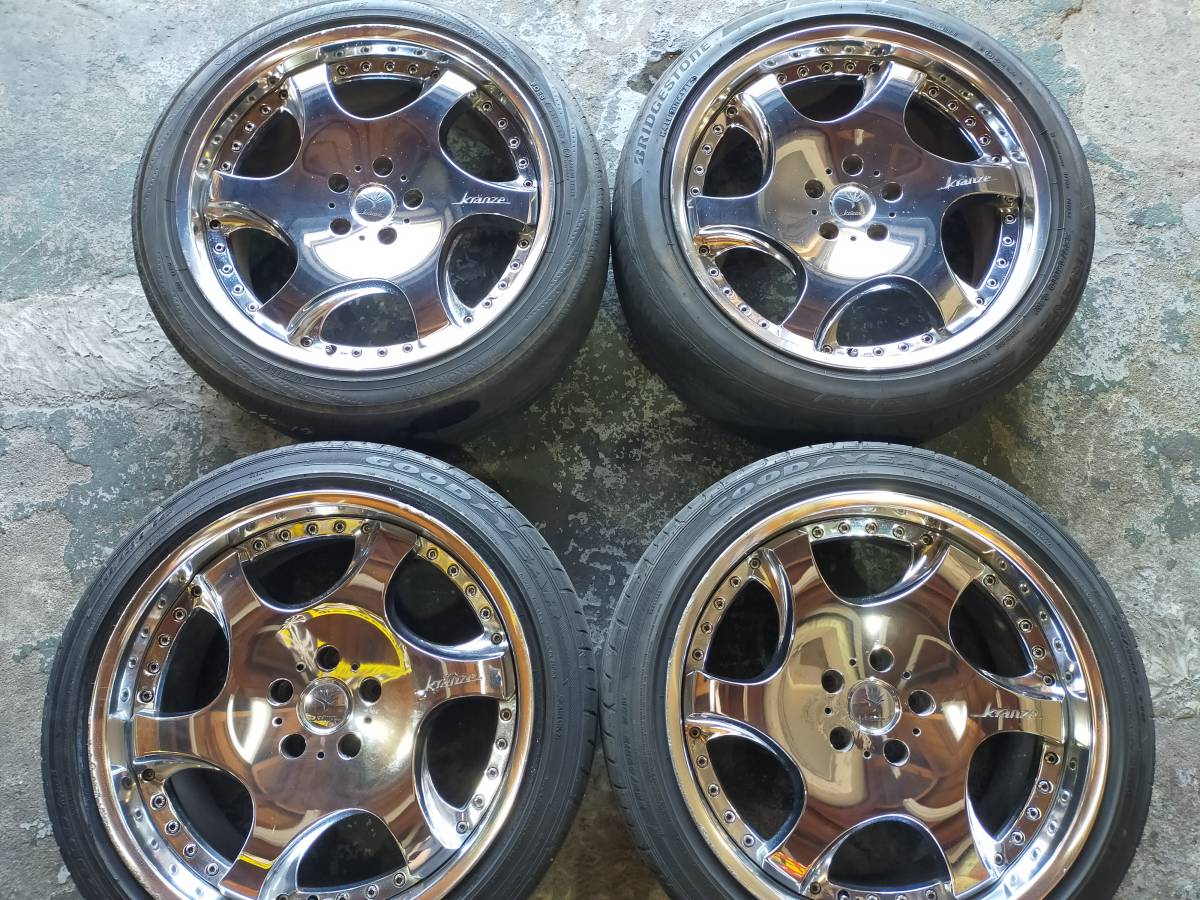 送料無料】WEDS クレンツェ バズレイヤ☆225/45R19・245/40R19☆19 