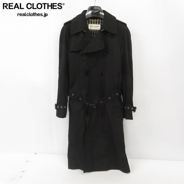定番，人気SALE SAINT LAURENT PARIS/サンローランパリ エディスリマン期 レディース トレンチコート 365623 Y039F/F38 /080(その他)｜売買されたオークション情報、yahooの商品情報をアーカイブ公開 - オークファン 女性用