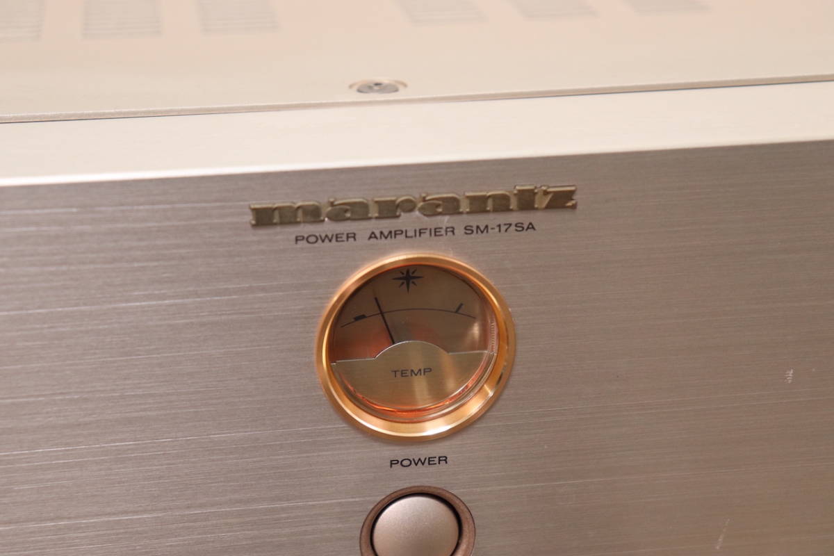 SM-17SA マランツ Marantz パワーアンプ marantz 公式通販 ステレオ