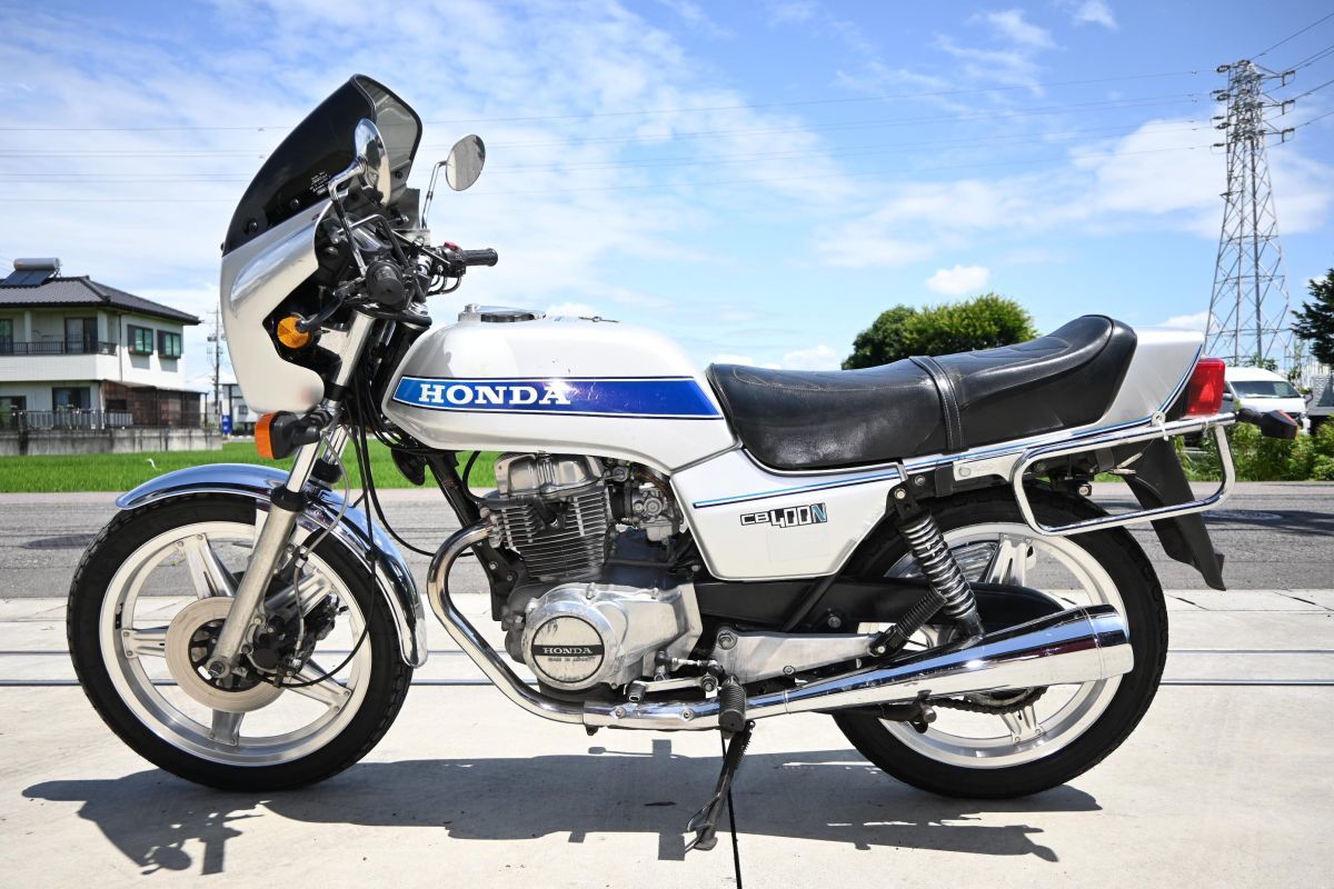 当時物 CB400N エンジン実働 ベース 条件付送料無料 0089 検) CB250N 