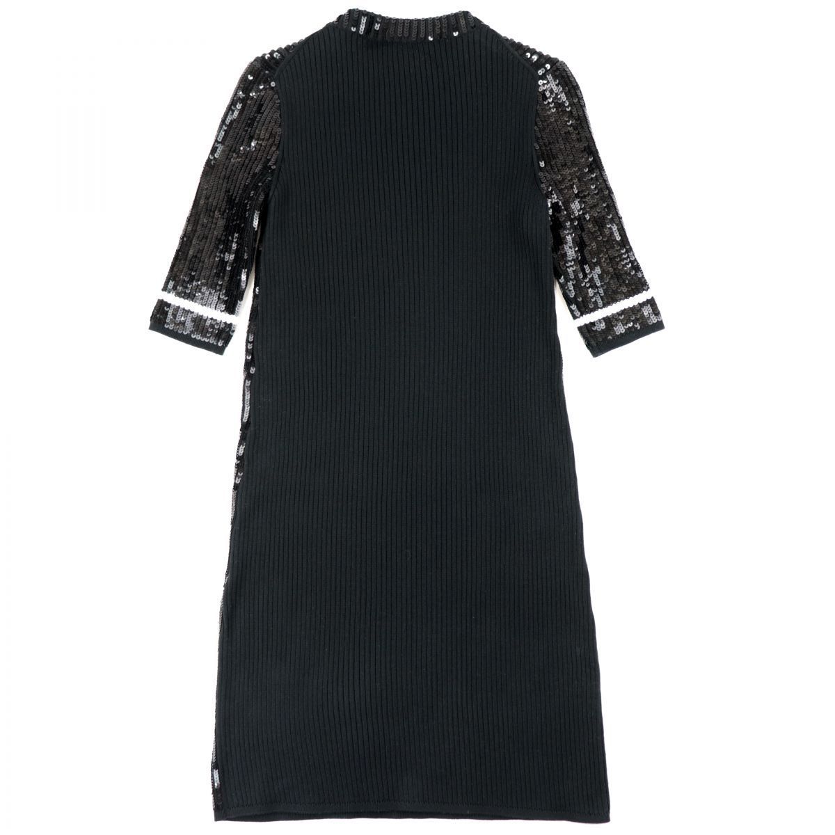 美品 ルイ・ヴィトン 13SS スパンコールニットドレス ワンピース 