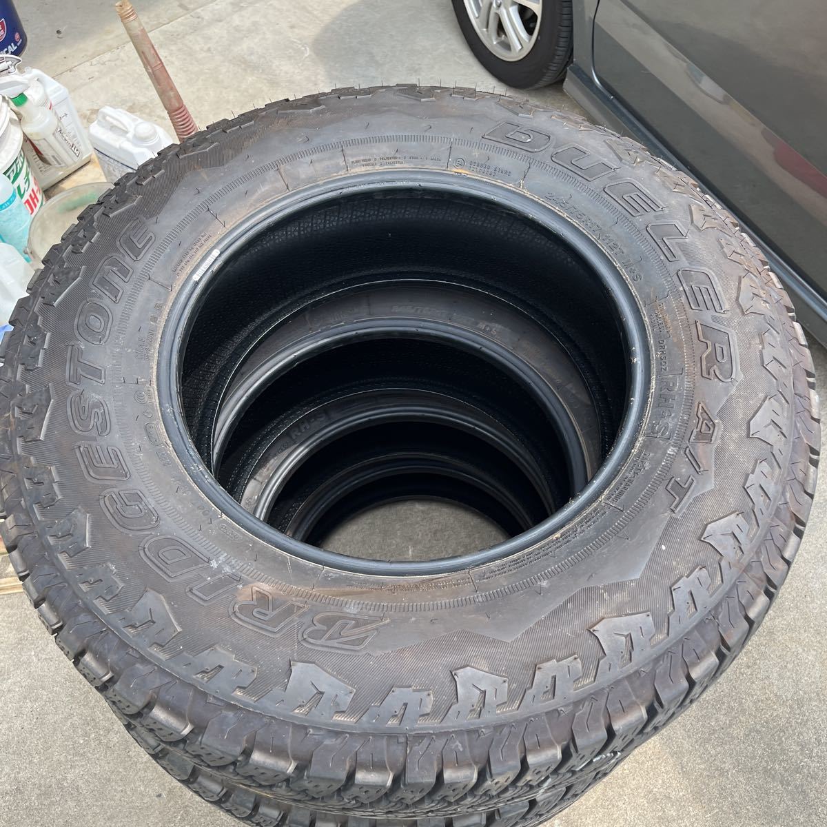245/75r17 プリジストン デューラー4本 ブリヂストン RH-S 245⁄75R17